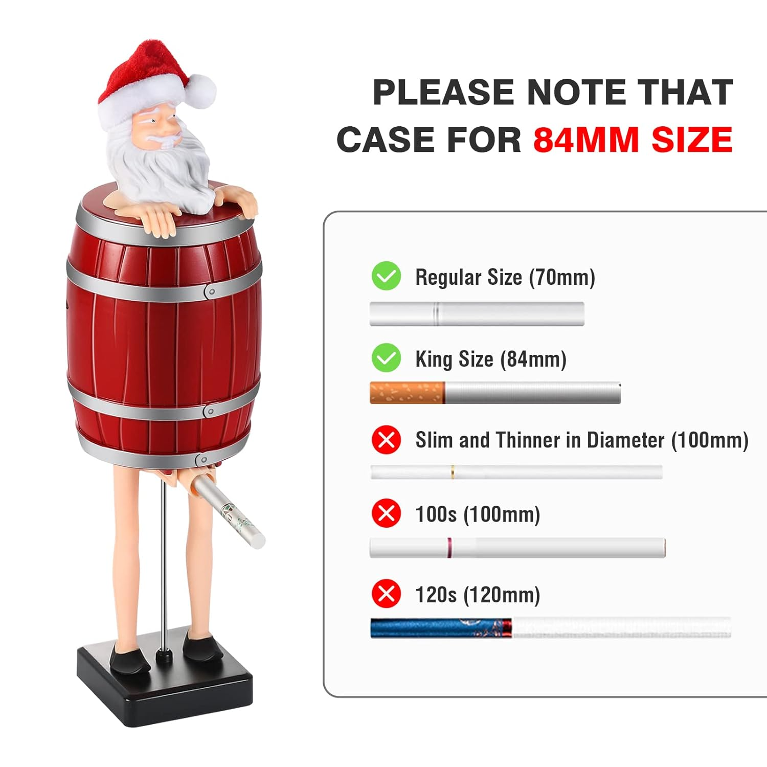 Funny Cigarette Dispenser  for Christmas Party Home Decor